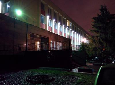 Промышленное светодиодное оборудование в Дворец культуры Нефтьче