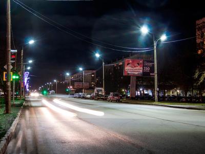 Промышленное светодиодное оборудование в Уличное освещение города Кингисепп