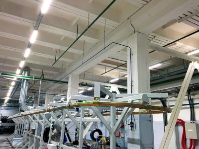 Промышленное светодиодное оборудование в Завод шин ЦМК