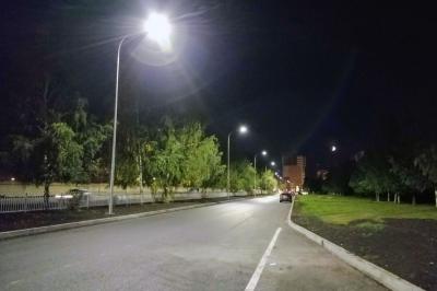 Промышленное светодиодное оборудование в Освещение улицы 40 лет Победы